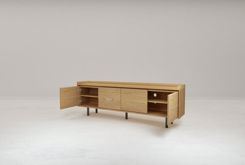 Peninsular 4 Door Tv Cabinet / Sideboard