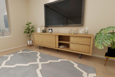 Continental Sliding Door TV Unit / Sideboard