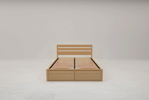 Koeler King Flexi-Slat Storage Bed Frame