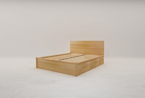Norwish King Flexi-Slat Storage Bed Frame