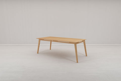 Hanm Folks Solid Oak Dining Table - Oakano Furniture