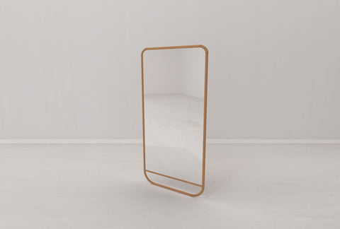 Hanm Ercol Wooden Floor Mirror - Oakano Furniture