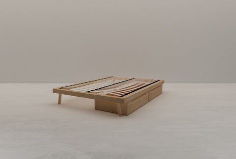 Boston Super King Platform Flexi-Slat Bed Base With 2x Storage Drawer