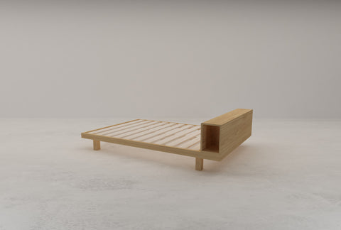 Mizo King Bed Frame with Underbed Drawer