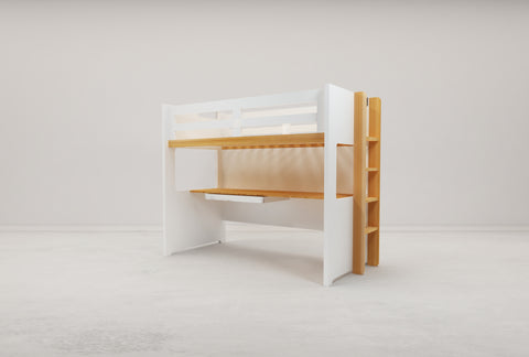 Vita Single Loft Bed Frame