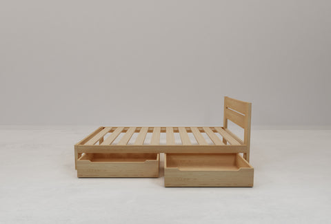 Roset King Single Slat Bed Frame With 2 x Storage Drawer