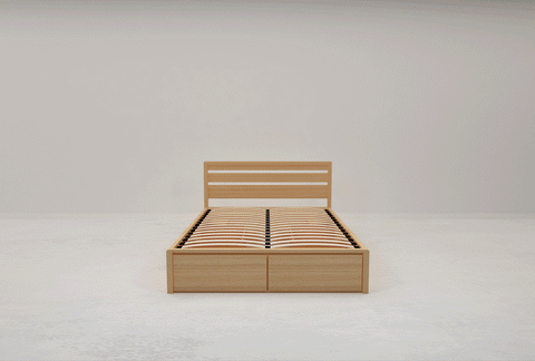 Koeler King Flexi-Slat Storage Bed Frame