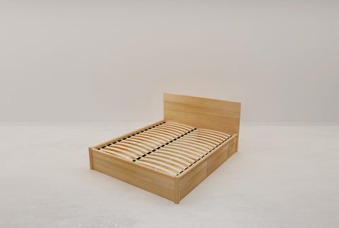 Norwish Queen Flexi-Slat Storage Bed Frame