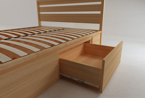 Koeler King Flexi-Slat Storage Bed Frame