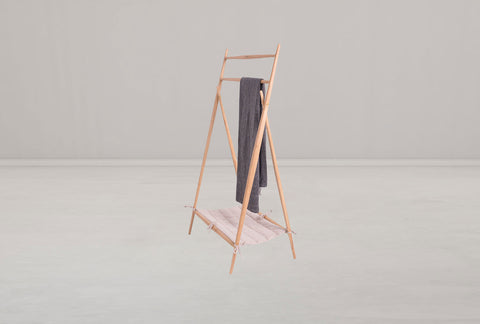 Hanm Ercol Wooden Cloth Rack - Oakano Furniture