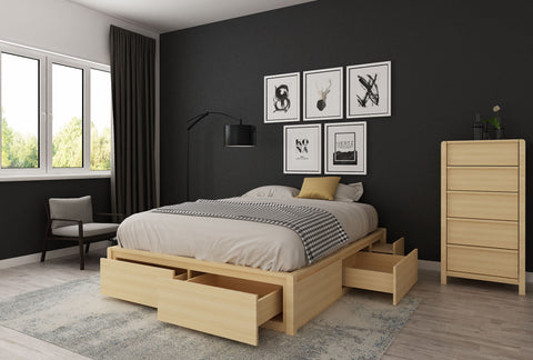 Koeler King Flexi-Slat Storage Bed Base - Oakano Furniture