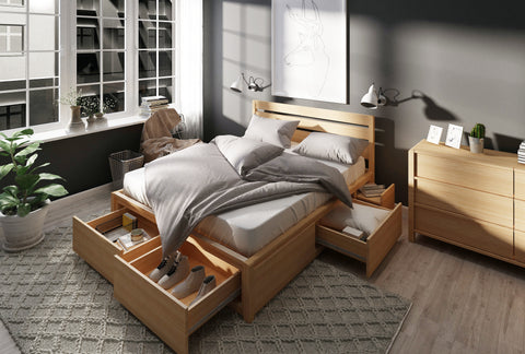 Koeler King Flexi-Slat Storage Bed Frame