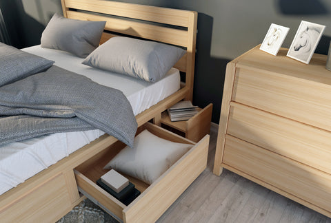 Koeler King Flexi-Slat Storage Bed Frame