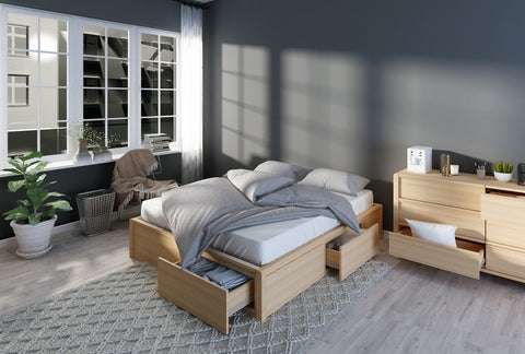 Koeler | Kola Queen Flexi-Slat Storage Bed Base